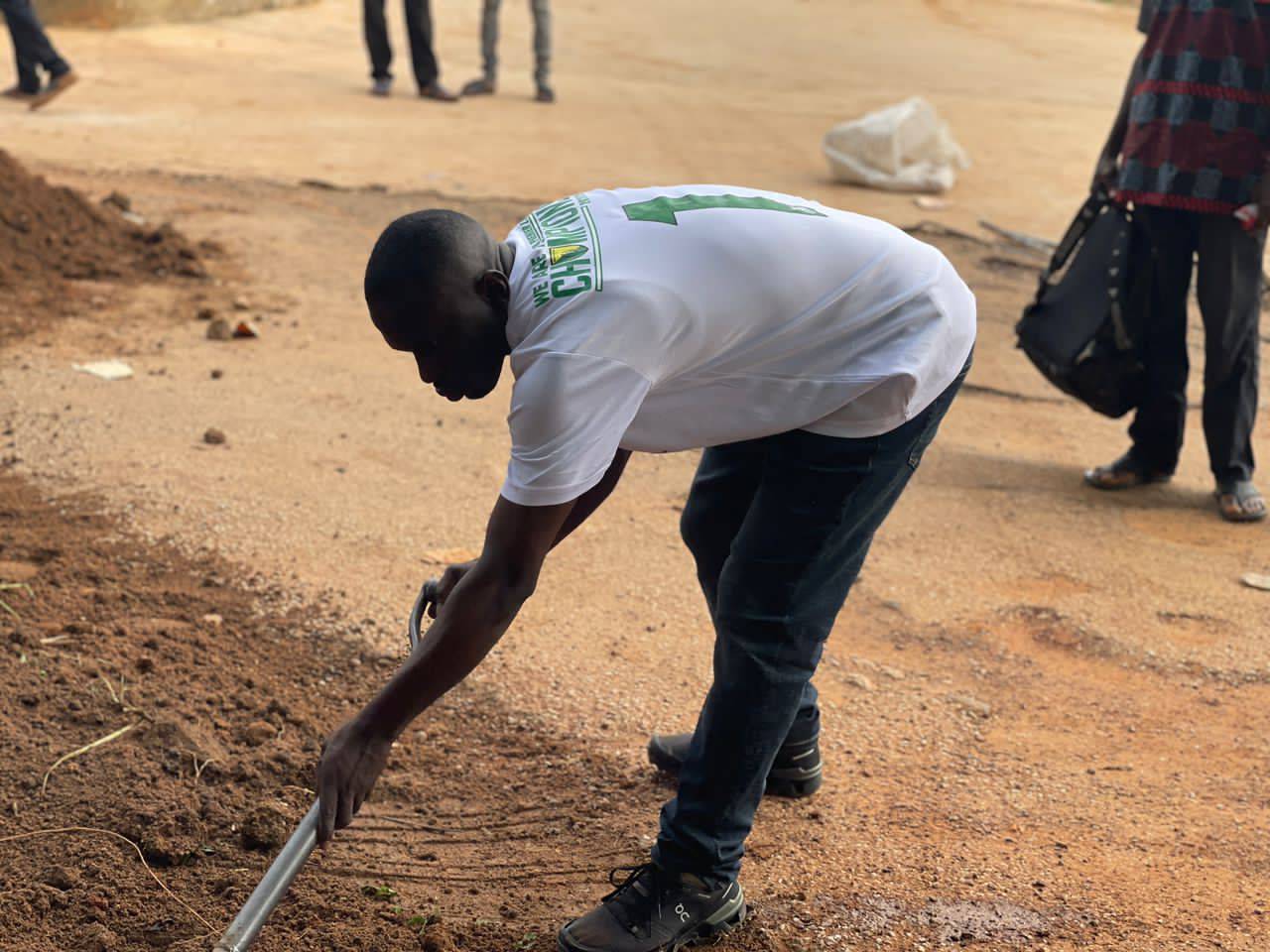 Sefwi Dwinase Celebrates MCE's July 12th Birthday with Major Clean-Up Exercise, Upholding National Sanitation Vision