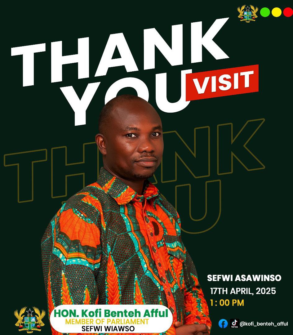 Thank You Visit - Hon. Benteh Afful